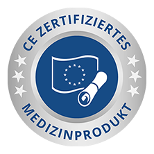 Qualitätssiegel CE zertifiziertes Medizinprodukt
