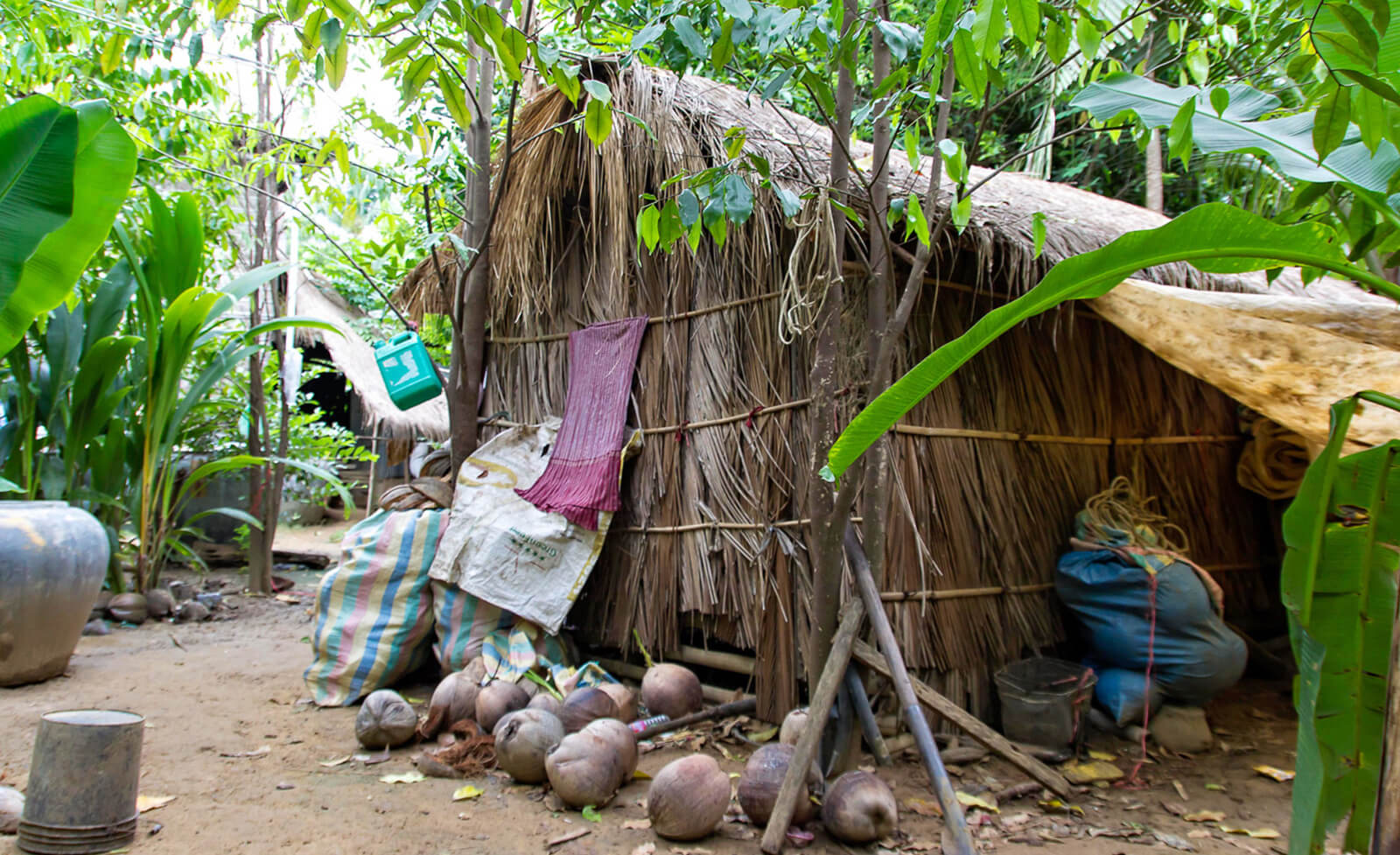 Behausung in Kambodscha